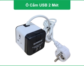 Ổ cắm USB 2 mét Sunnice