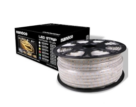 Đèn LED dây ngoài trời 72 chip LED Nanoco