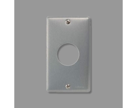 Mặt 1 thiết bị bằng nhôm lỗ tròn WN9513 Đường kính: 35.5mm