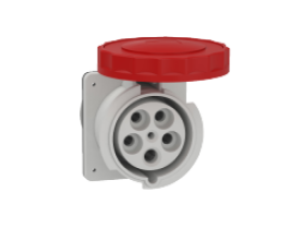 Ổ cắm âm dạng thẳng IP67 4P+E 400V 125V MÃ 81695