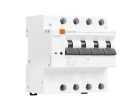 Cầu dao tự động thông minh MCBS 4 cực, 63A, 6kA mã MCBS-463