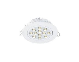 Đèn Led Âm Trần 12W, Ánh Sáng Trắng - Vàng, Khoét Lỗ D110mm EC-LA111