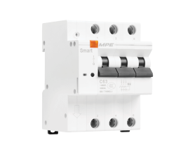 Cầu dao tự động thông minh MCBS 3 cực, 63A, 6kA mã MCBS-363
