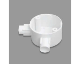 Hộp nối tròn NPA69201 phi 20 2 ngã vuông