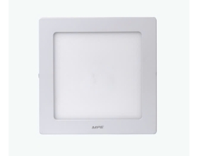LED PANEL VUÔNG NỔI DIMMER 12W TRẮNG, VÀNG