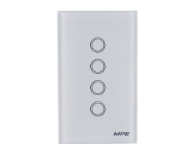 Mặt 4 công tắc, điều khiển Wifi SW4/SC