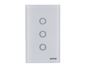 Mặt 3 công tắc, điều khiển Wifi SW3/SC