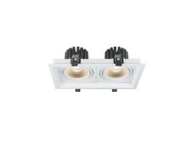 Đèn Led Âm Trần 12W X 2, Trắng - Vàng, Khoét Lỗ L230 X W120mm EC-LA194