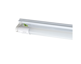 Bộ máng LED Tube thuỷ tinh 1x18W 1.2m ánh sáng vàng /trắng MGT-120V/T