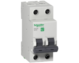 CẦU DAO TỰ ĐỘNG EASY9 MCB 2 CỰC, 4,5kA 230V 6A MÃ EZ9F34206