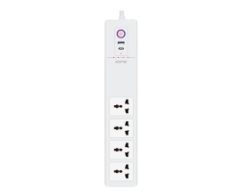 Ổ cắm di động thông minh tích hợp sạc USB type A Type C điều khiển Wifi SPS2