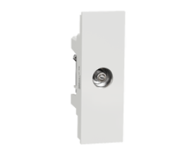  Ổ cắm angten TV, size S   M3T1TV75M_WE