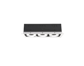 Đèn Led Âm Trần 18W X 3, Trắng - Vàng, Khoét Lỗ L360 X W123mm EC-LA270