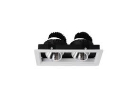 Đèn Led Âm Trần 30W X 2, Trắng - Vàng, Khoét Lỗ L325 X W160mm EC-LA275