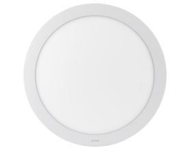 LED Panel ốp nổi nhôm, mặt tròn, điều chỉnh độ sáng 24W ánh sáng vàng /trắng SRPL-24V/T/DIM