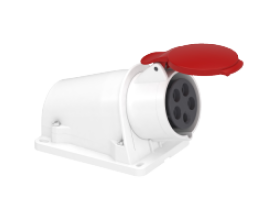 Ổ cắm nổi IP44 4P+E 400V 32A MÃ PKF32W435