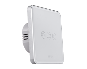 Mặt 3 công tắc hình vuông, điều khiển Zigbee SWV3/ZB