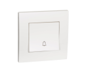 Bộ nhấn nút chuông 10A trắng KB31BPB_WE_G19 