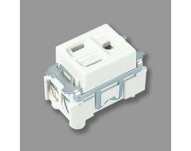 Full_Ổ cắm các loại WN11017W  Loại dẹp có dây nối đất