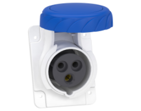 Ổ cắm âm dạng nghiêng IP67 2P+E 230V 16A MÃ PKF16F723