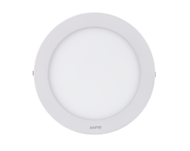 LED Panel ốp nổi nhôm, mặt tròn, điều chỉnh độ sáng 12W ánh sáng vàng/trắng SRPL-12V/T/DIM