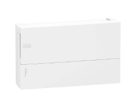 TỦ ĐIỆN NHỰA NỔI RESI9 MP CỬA TRẮNG  376x228x101.5 MÃ MIP12118