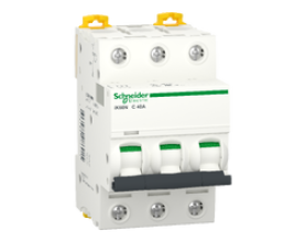 CẦU DAO TỰ ĐỘNG iK60N MCB 3P, 6kA ,400V 6A, Mã  A9K24306