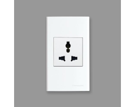 Wide_Bộ ổ cắm đa năng chuẩn A WEGP1041SW-1