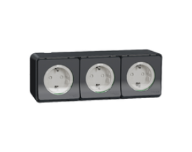 Ổ cắm ba 16A 2P+E Mureva MUR36038