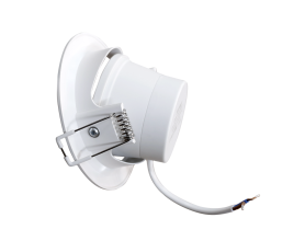 LED Downlight âm trần Chiếu điểm, Điều chỉnh hướng sáng, mặt tròn 9W ánh sáng vàng DLA2R-9V