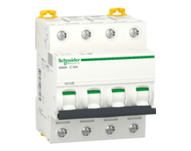 CẦU DAO TỰ ĐỘNG iK60N MCB 4P, 6kA ,400V 50A, Mã A9K24450