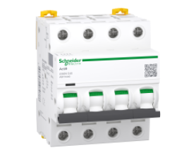 CẦU DAO TỰ ĐỘNG iC60N MCB 4P, 6kA ,400V 6A, Mã  A9F74406