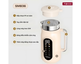 MÁY LÀM SỮA HẠT ĐA NĂNG FUJIHOME SM836