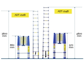 THANG NHÔM RÚT GỌN ADVINDEQ ADT214B
