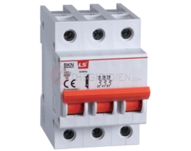 MCB LS 3P 40 - 63A 6KA (BKN 3P)