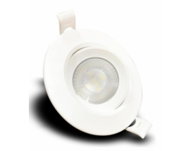 Đèn LED downlight chỉnh góc 7W sáng vàng 3000K Nanoco NADL073
