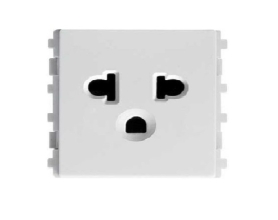  Ổ cắm đơn 3 chấu có màng che Size M F1426UESM_WE_G19