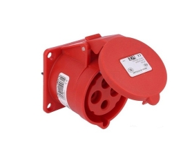 Ổ cắm gắn âm loại không kín nước dạng thẳng F314-6