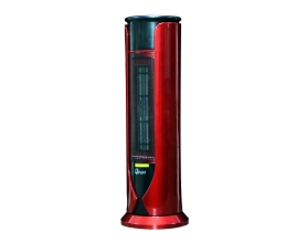 Quạt Sưởi Gốm Ceramic FujiE CH-1600 Màu Đỏ + Đen