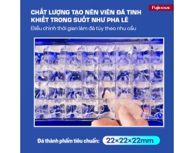 MÁY LÀM ĐÁ THƯƠNG MẠI KÈM LỌC NƯỚC UF FUJIHOME IM45C