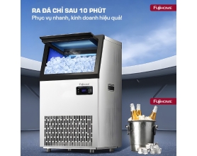 Máy làm đá thương mại kèm lọc nước UF Fujihome IM70C