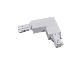 Khớp nối chữ L cho thanh ray T2 màu trắng Nanoco NTRE-LCW