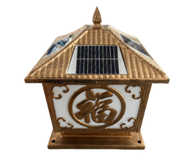 Đèn trụ cổng năng lượng mặt trời NT300C