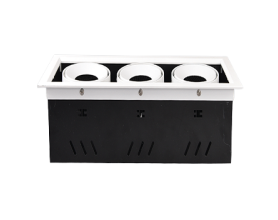 ĐÈN DOWNLIGHT MẶT VUÔNG BA BÓNG MPE
