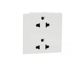 Ổ cắm đôi 3 chấu 16A size E (3S) M3T426UST2_WE