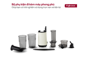 MÁY ÉP CHẬM MINI FUJIHOME SJ06