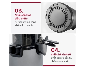 MÁY ÉP CHẬM NGUYÊN QUẢ FUJIHOME SJ16