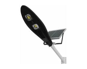 Đèn năng lượng mặt trời chiếc lá 100w-l100 lắp đường giao thông rất hiệu quả