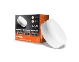 Đèn Panel ốp nổi tràn viền 12W trung tính Nanoco NRP124R