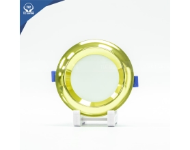 Đèn led downlight 5w 3 màu mặt cong nano TLC TT-ANG-VV-05W-03